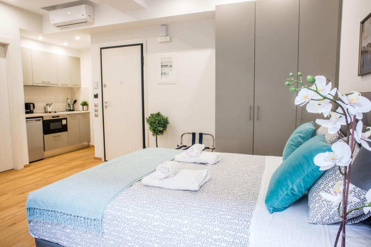 A25 Pristine & Sunny Flat With Balcony At Downtown Athens Apartment ภายนอก รูปภาพ