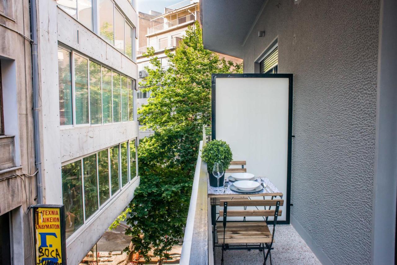 A25 Pristine & Sunny Flat With Balcony At Downtown Athens Apartment ภายนอก รูปภาพ